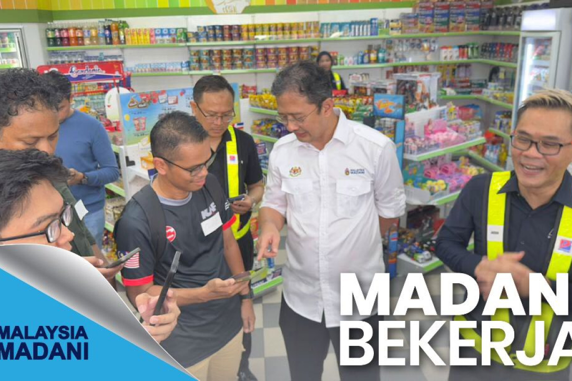 Sesi Tinjauan Di Stesen Petron Taman Tun Dr. Ismail