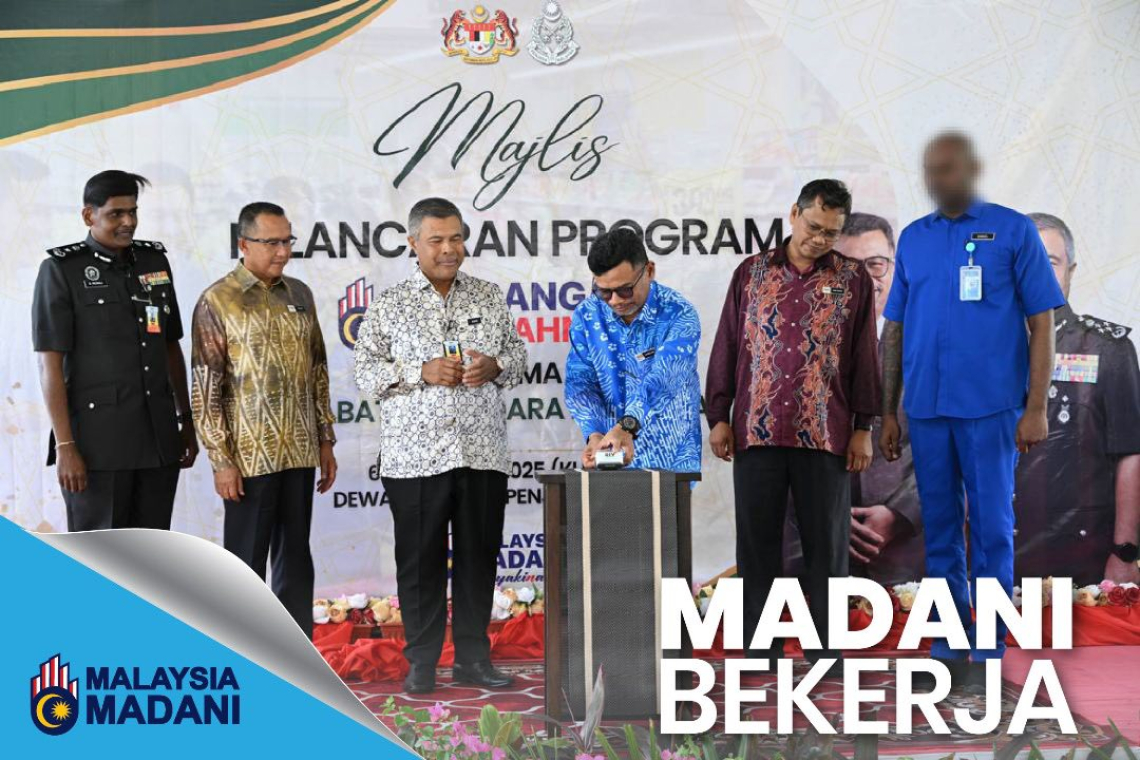 Majlis Pelancaran Program SARA Bersama Jabatan Penjara Malaysia