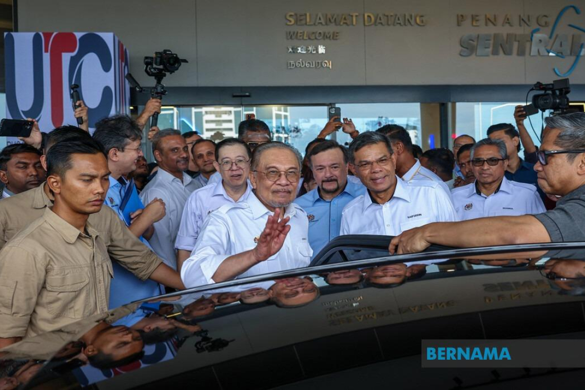 Anwar Inaugurates Seberang Perai UTC, To Serve Over One Million Residents
