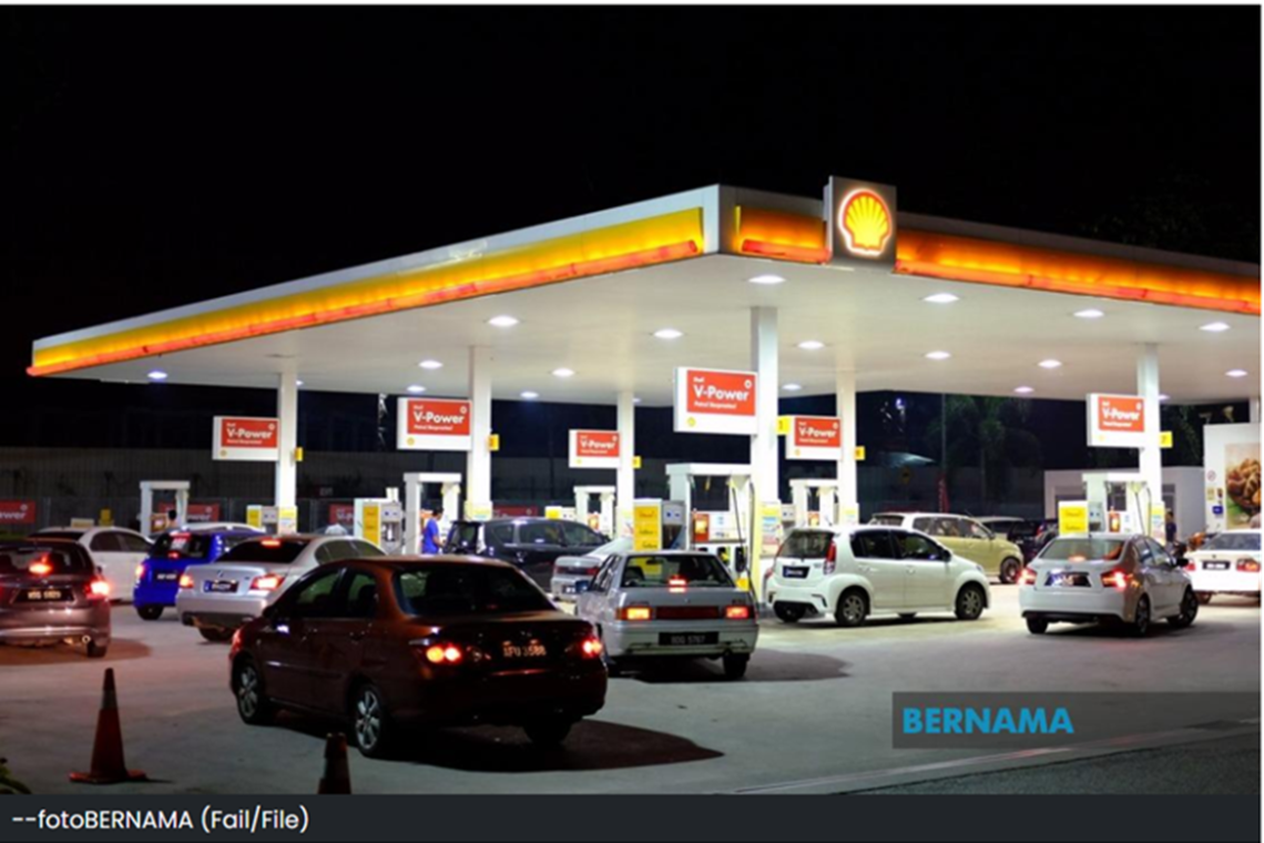 Harga Runcit Diesel Di Semenanjung Naik 4 Sen, Petrol RON97 Dan RON95 Kekal