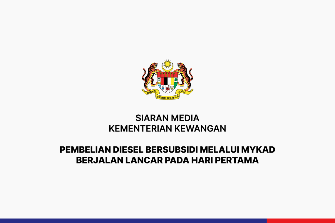 Pembelian Diesel Bersubsidi Melalui MyKad Berjalan Lancar Pada Hari Pertama