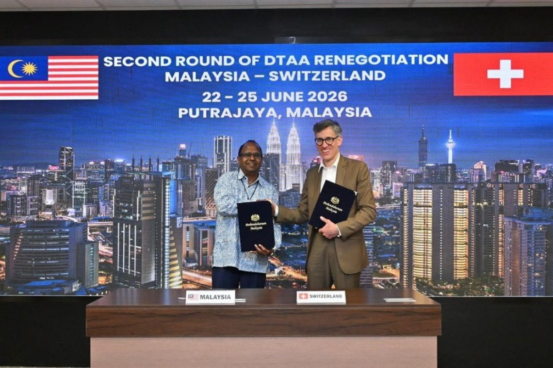 Malaysia, Switzerland Conclude Second Round Of Double Taxation Agreement Talks