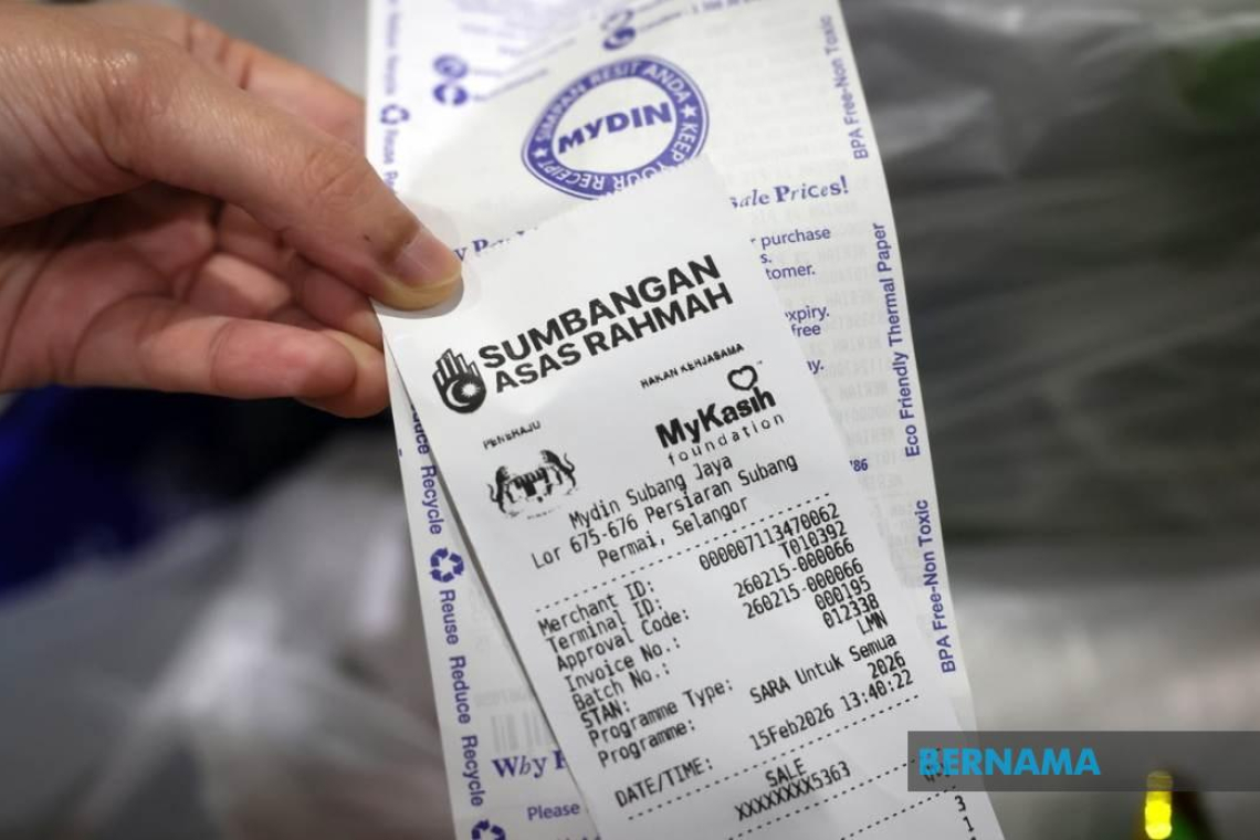SARA Catat Kadar Penggunaan 99 Peratus Dengan Transaksi RM3.45 Bilion - MOF