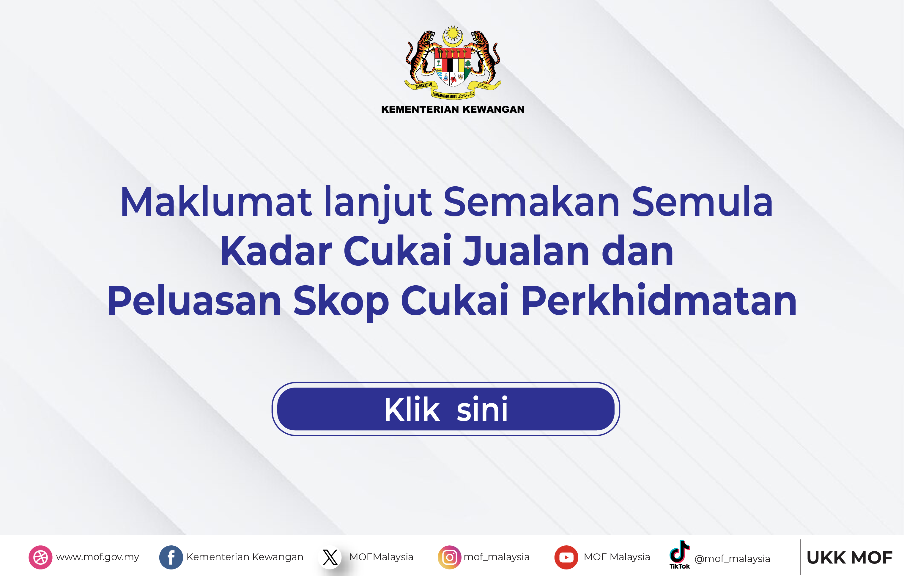 Kadar Cukai Jualan