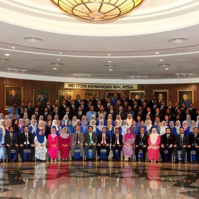 Majlis Anugerah Perkhidmatan Cemerlang Perbendaharaan Tahun 2021