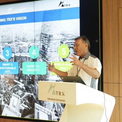 Sesi Lawatan Rasmi Ke Tun Razak Exchange City & Tower 106