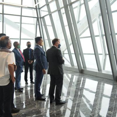 Sesi Lawatan Rasmi Ke Tun Razak Exchange City & Tower 106