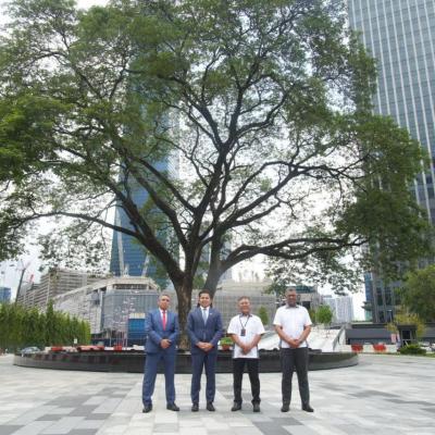 Sesi Lawatan Rasmi Ke Tun Razak Exchange City & Tower 106