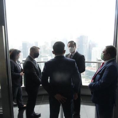 Sesi Lawatan Rasmi Ke Tun Razak Exchange City & Tower 106