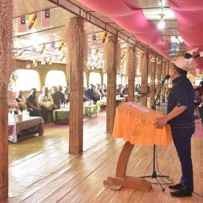 Sesi Turun Padang Sempena Jelajah #Bajet2023 Ke Rumah Panjang Uma Ukit, Sarawak