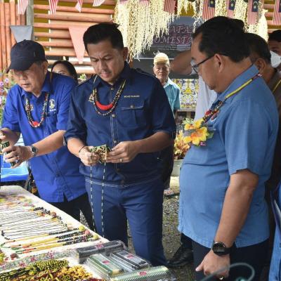 Sesi Turun Padang Sempena Jelajah #Bajet2023 Ke Program Perasmian Teratak ‘Homestay’ Uma Belor Sg. Asap Di Sarawak