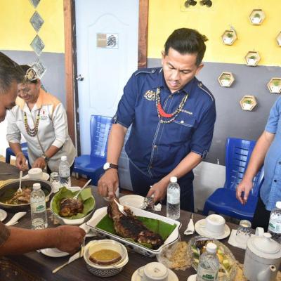 Sesi Turun Padang Sempena Jelajah #Bajet2023 Ke Program Perasmian Teratak ‘Homestay’ Uma Belor Sg. Asap Di Sarawak
