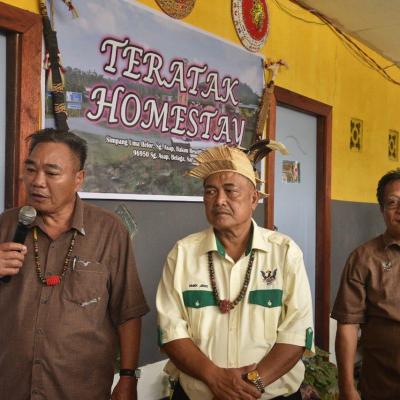Sesi Turun Padang Sempena Jelajah #Bajet2023 Ke Program Perasmian Teratak ‘Homestay’ Uma Belor Sg. Asap Di Sarawak