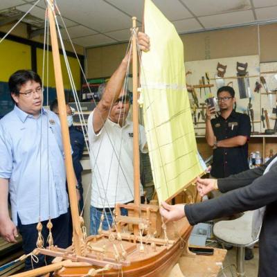 Sesi Turun Padang Sempena Jelajah #Bajet2023 Ke Industri Warisan Pembuatan Bot Di Pulau Duyong, Terengganu