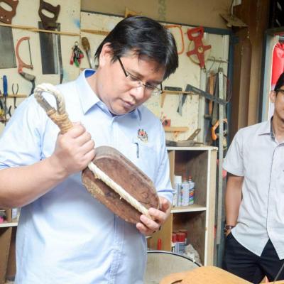 Sesi Turun Padang Sempena Jelajah #Bajet2023 Ke Industri Warisan Pembuatan Bot Di Pulau Duyong, Terengganu