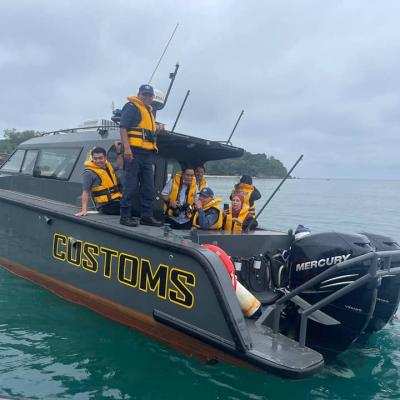 Sesi Tinjauan Sempena Jelajah #Bajet2023 Ke Kawasan Kawalan JKDM Di Pantai Kuala Terengganu