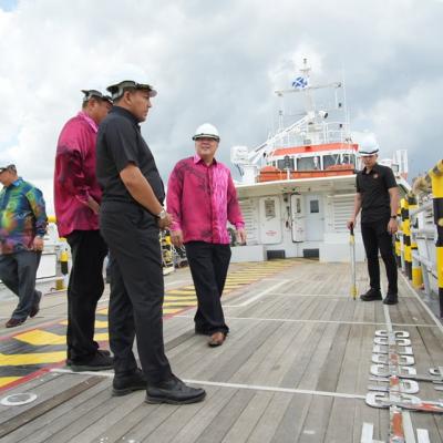 Sesi Turun Padang sempena Jelajah #Bajet2023 ke Industri Perkapalan di Sibu, Sarawak