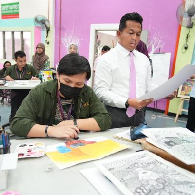 Sesi Turun Padang Ke Pusat Latihan Perindustrian & Pemulihan OKU di Selangor