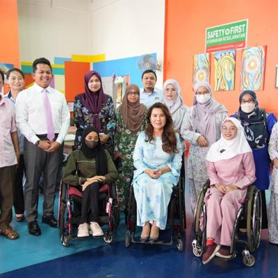 Sesi Turun Padang Ke Pusat Latihan Perindustrian & Pemulihan OKU di Selangor