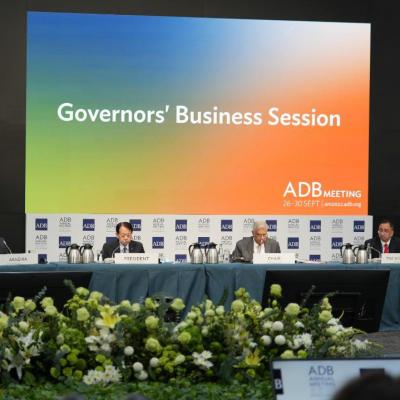 Governors’ Business Session 55th ADB Annual Meeting Di Manila, Filipina