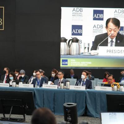 Governors’ Business Session 55th ADB Annual Meeting Di Manila, Filipina