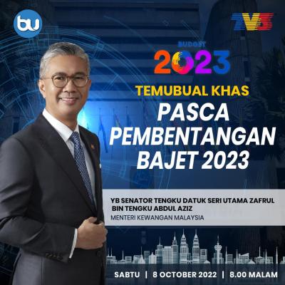 Sesi Temu Bual Khas Pasca Pembentangan Bajet 2023 Di Sri Pentas 