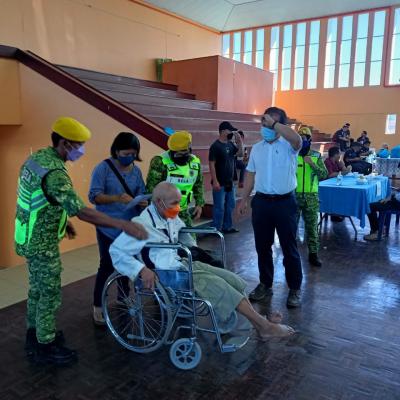 Penunaian Bantuan Keluarga Malaysia (BKM) di Sabah