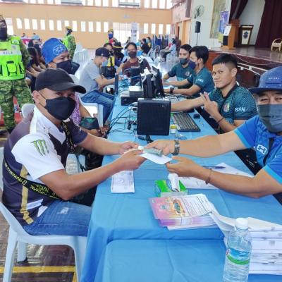 Penunaian Bantuan Keluarga Malaysia (BKM) di Sabah