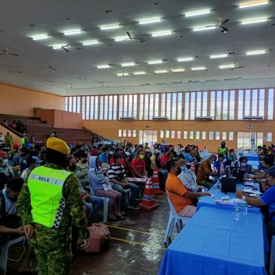 Penunaian Bantuan Keluarga Malaysia (BKM) di Sabah