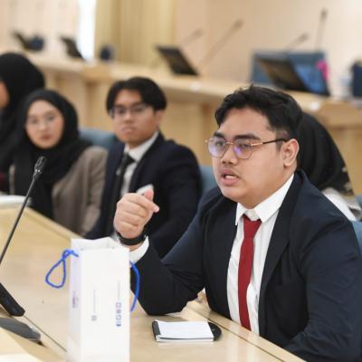 Sesi Lawatan Akademik ke MOF oleh UiTM Cawangan Sarawak, Kampus Kota Samarahan