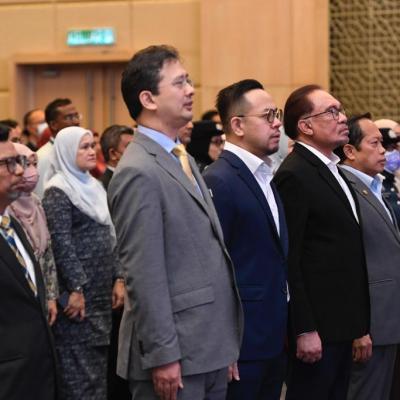 Perhimpunan Bulanan di Kompleks MOF, Putrajaya