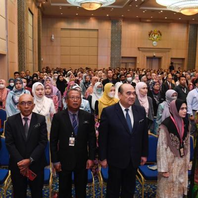 Perhimpunan Bulanan di Kompleks MOF, Putrajaya