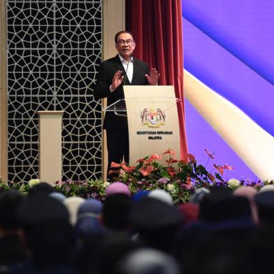 Perhimpunan Bulanan di Kompleks MOF, Putrajaya