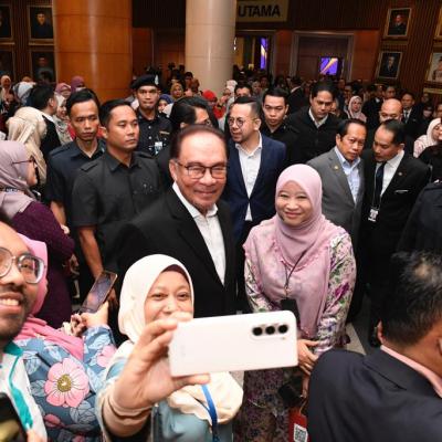 Perhimpunan Bulanan di Kompleks MOF, Putrajaya