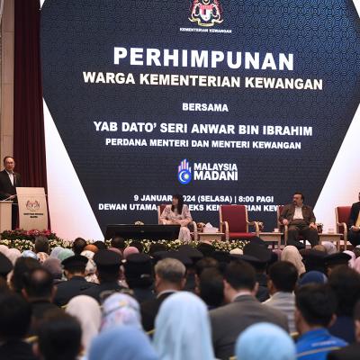 Majlis Perhimpunan Bulanan Warga MOF Bil.1/2024