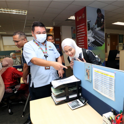 Lawatan Penandaarasan EKSA ke Ibu Pejabat Jabatan Bomba dan Penyelamat Malaysia