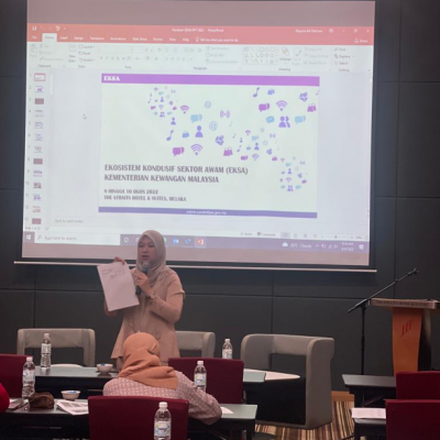 Kursus Fasilitator Ekosistem Kondusif Sektor Awam (EKSA) 2022/2023 Perbendaharaan Malaysia