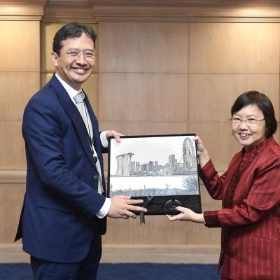 Kunjungan Hormat Setiausaha Tetap Kementerian Kewangan Singapura ke MOF