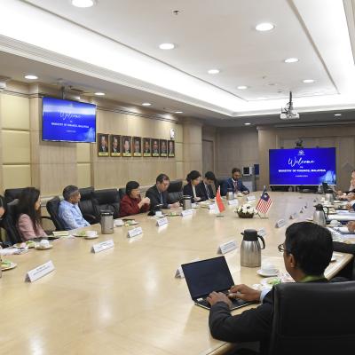 Kunjungan Hormat Setiausaha Tetap Kementerian Kewangan Singapura ke MOF