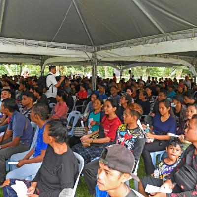 Program Rintis Penunaian STR di Kuala Woh, Tapah, Perak