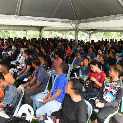 Program Rintis Penunaian STR di Kuala Woh, Tapah, Perak