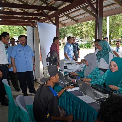 Program Rintis Penunaian STR di Kuala Woh, Tapah, Perak