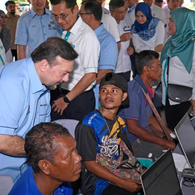 Program Rintis Penunaian STR di Kuala Woh, Tapah, Perak