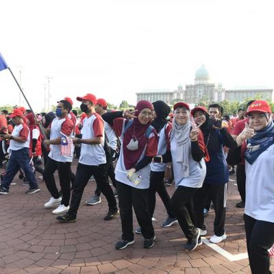 Majlis Pelancaran Bulan Kebangsaan dan Kibar Jalur Gemilang 2022