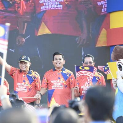 Majlis Pelancaran Bulan Kebangsaan dan Kibar Jalur Gemilang 2022