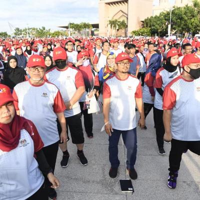 Majlis Pelancaran Bulan Kebangsaan dan Kibar Jalur Gemilang 2022