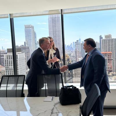 Sesi Bertemu Pelabur Antarabangsa, Pengurus Dana & Bank Pelaburan di New York City