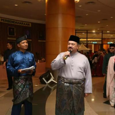 Majlis Hari Raya MADANI Kementerian Kewangan Meriah