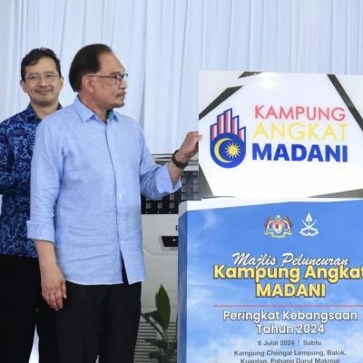 Majlis Peluncuran Program Kampung Angkat MADANI 2024
