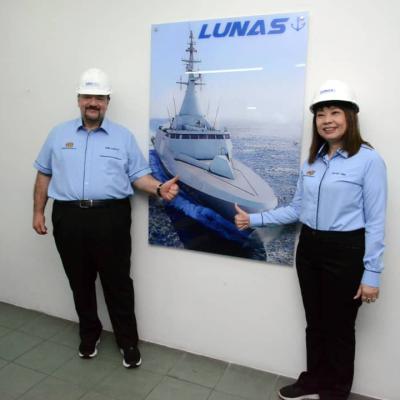 Lawatan Kerja Menteri Kewangan II ke Lumut Naval Shipyard (LUNAS)